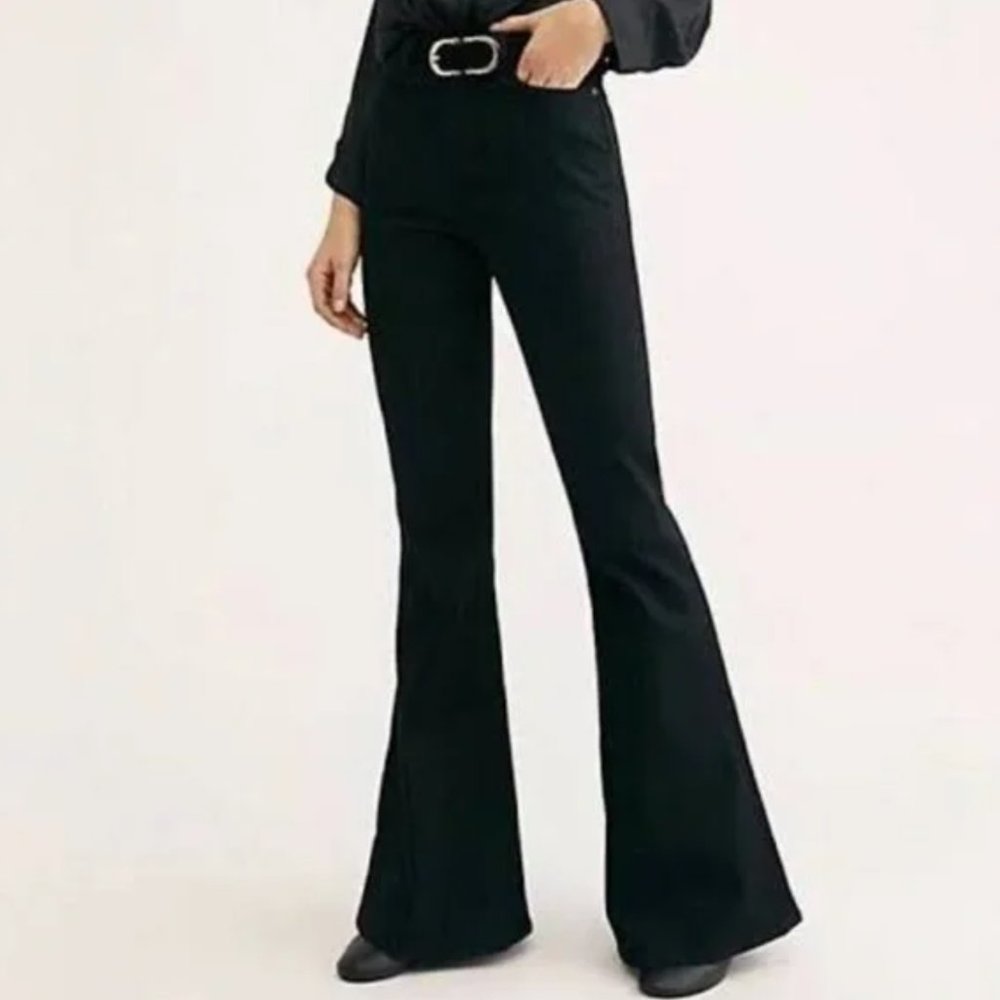 Rust Flare Leg Pants NWT size 28